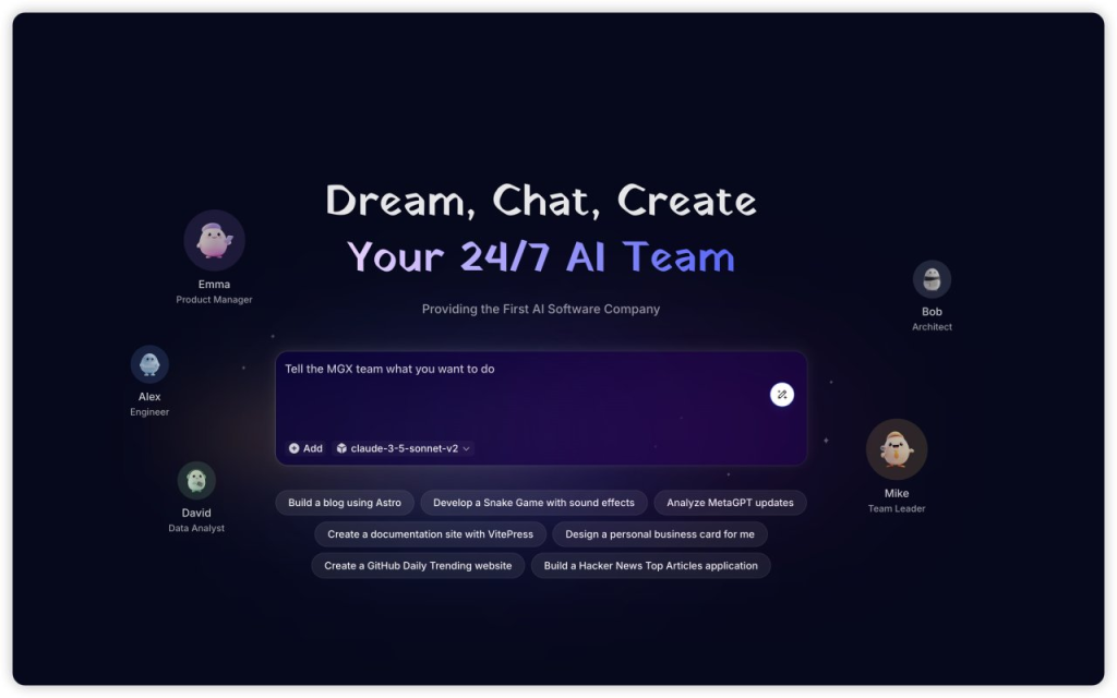 全球第一个AI程序员团队agent，目前处于测试阶段-上榜风向标生财-情报-生财