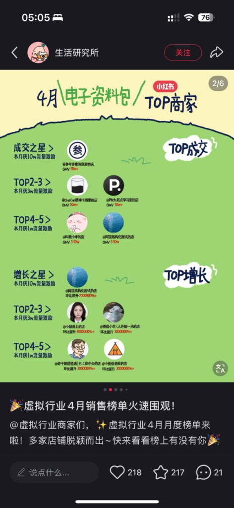 “榜单引流”这招有点意思！-上榜风向标生财-情报-生财