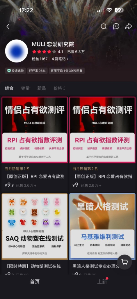 异常值，开店79天，4篇笔记，6.3万单，爆炸了-上榜风向标生财-情报-生财