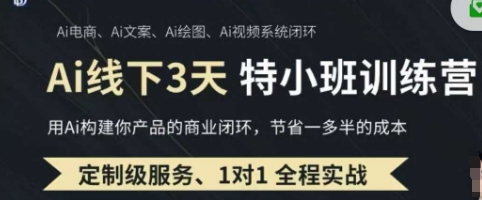 AI实操培训第20-21期线下,0基础保姆级教程,3月最新整理,企业获客、降本增效、打造超级个体-生财