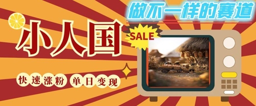 DeepSeek+绘图+视频制作小人国微观视频,小白轻轻松松上手,条条爆款,条条变现,单日就能收益-生财