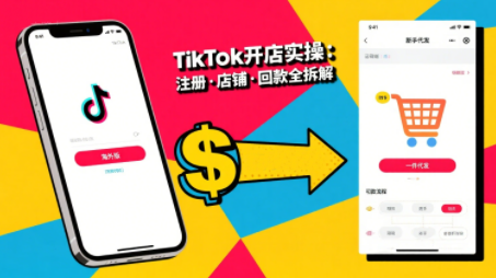 大熊跨境·TikTok从开店到投流的进阶课-生财