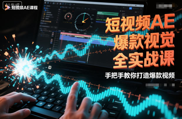 短视频AE爆款视觉全实战课，手把手教你打造爆款视频-生财