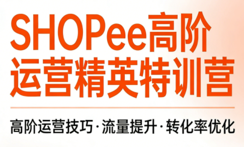 梦凡老师·Shopee虾皮高阶运营课程-生财