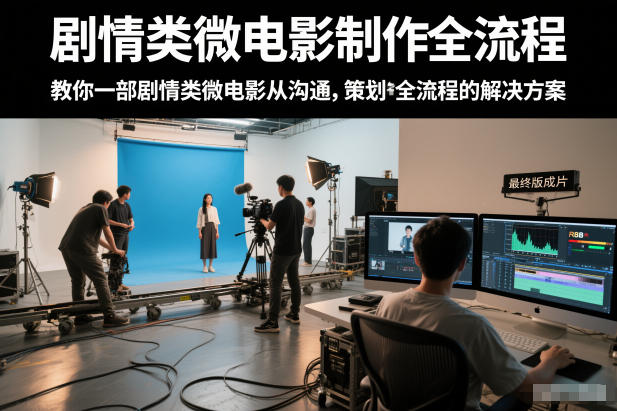 剧情类微电影制作全流程，教你一部剧情类微电影从沟通，策划到拍摄制作全流程的解决方案-生财