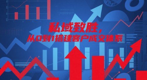 私域致胜，从0到1搭建客户成交体系-生财