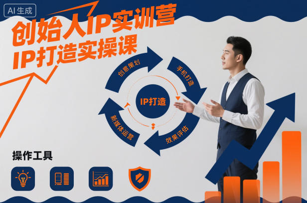 创始人IP实训营，IP打造实操课-生财