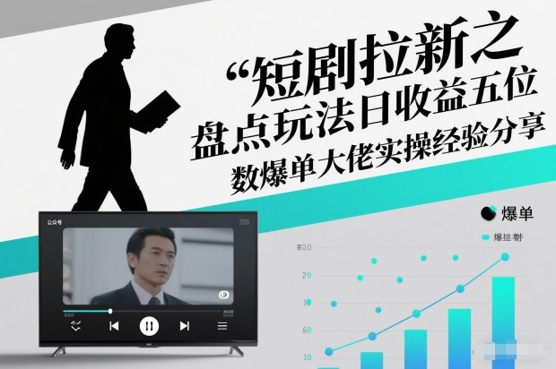 短剧拉新之盘点玩法日收益五位数爆单大佬实操经验分享-生财