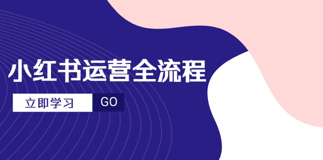 小红书运营全流程，爆款选题文案，视频制作技巧，进阶达人宝典-生财