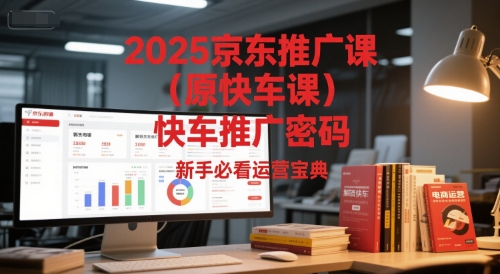2025京东推广课(原快车课)解锁京东快车推广密码,新手必看运营宝典-生财