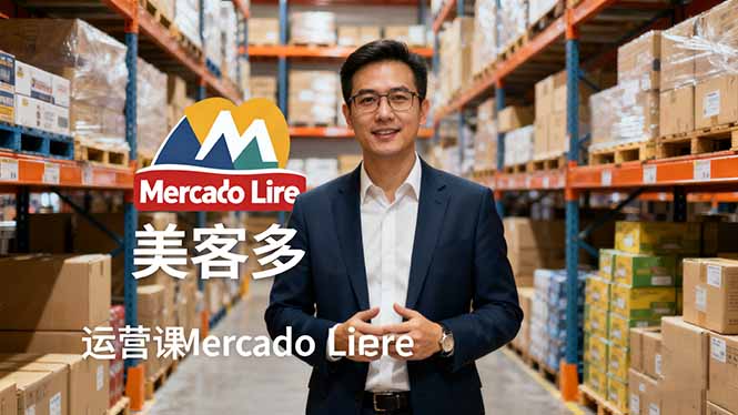 2025美客多Mercado Libre运营课：账号注册/产品上传/促销活动/自发货模式-生财