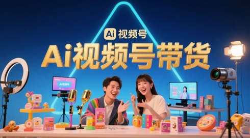 风口已至！AI视频号带货轻松月入过1W，99%的普通人却卡在内容制作门槛-生财