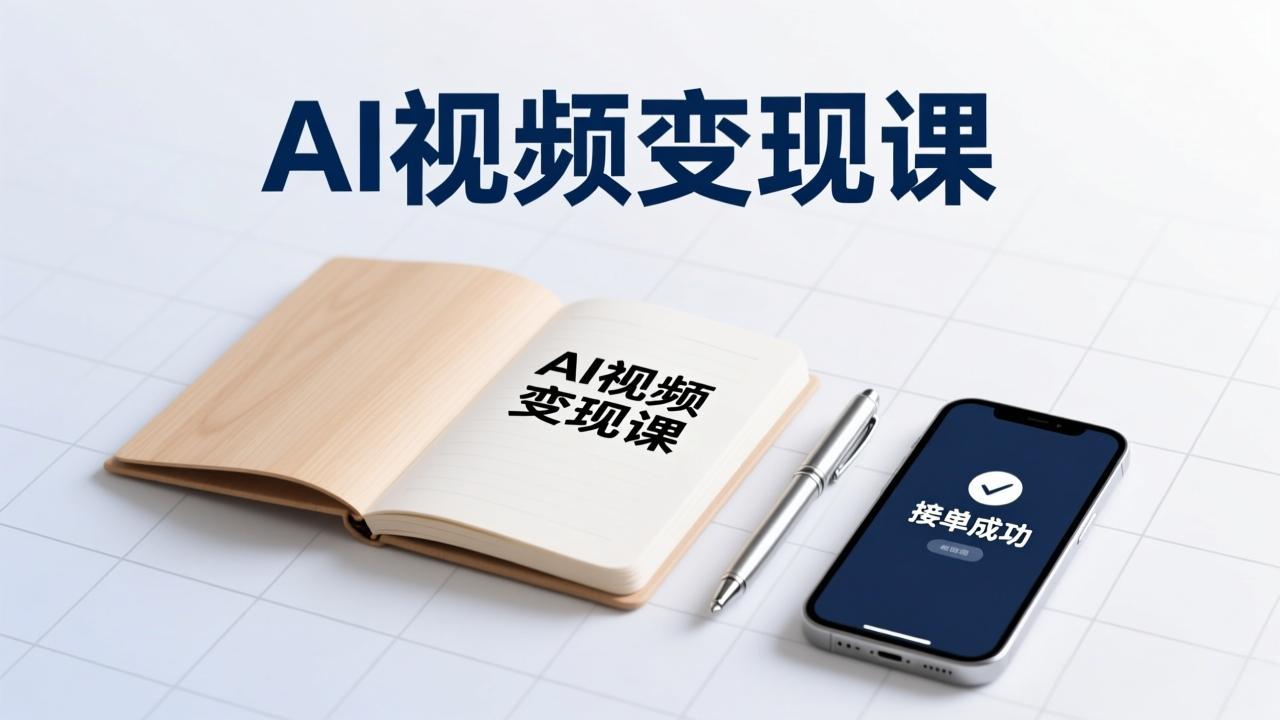 AI视频变现课,学完即可创作短片、接商单,实现副业增收,单项目报价可达千元-生财