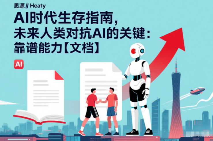 AI时代生存指南，未来人类对抗AI的关键：靠谱能力【文档】-生财